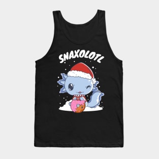 Christmas Snaxolotl Tank Top